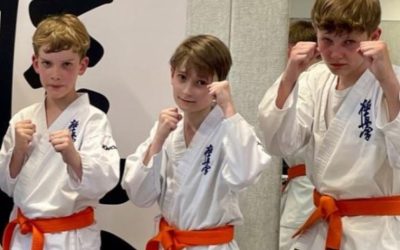 Karate: neue Gürtelfarben für die ETG Karategruppe